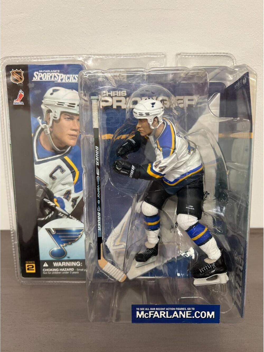 MCFARLANE NHL SERIES 2 CHRIS PRONGER ACTION FIGURE – NEW IN PACKAGE (NIP)